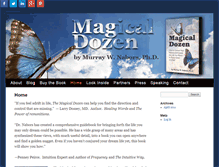 Tablet Screenshot of magicaldozen.com